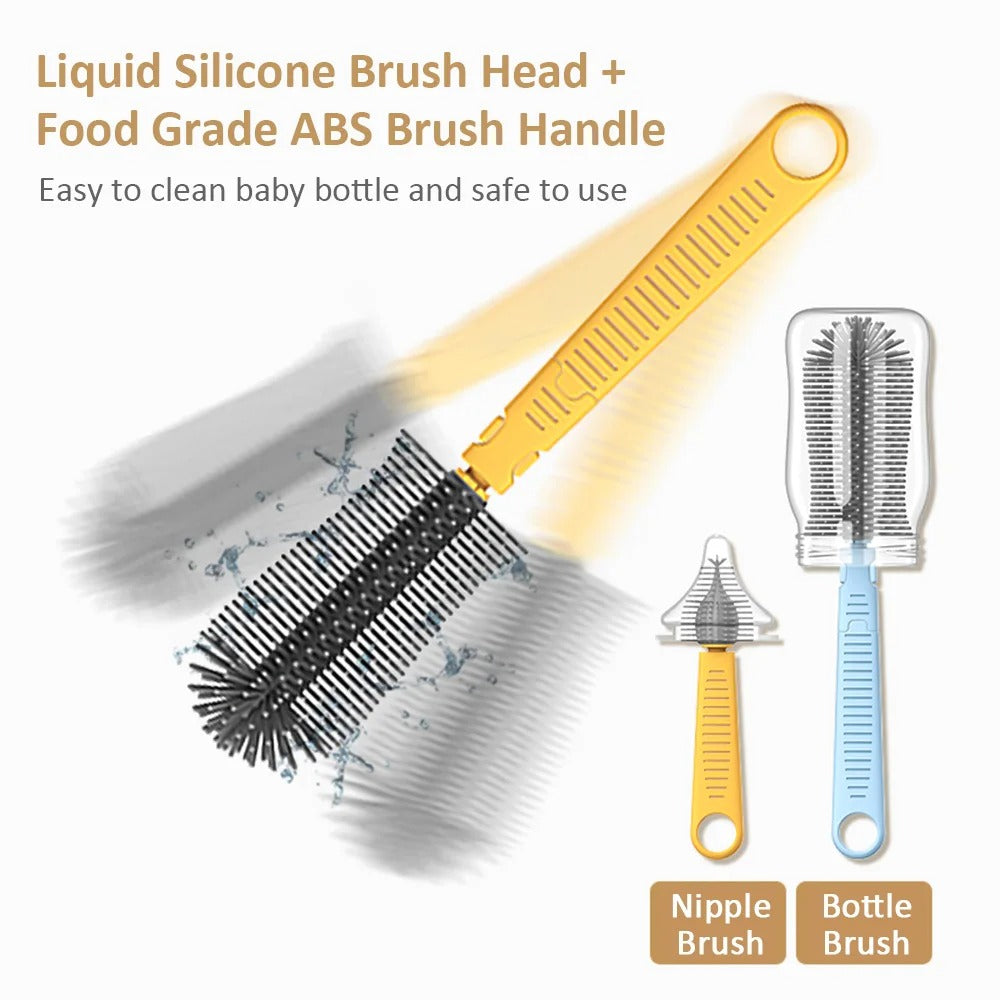 6-in-1 Baby Bottle Brush Travel Kit