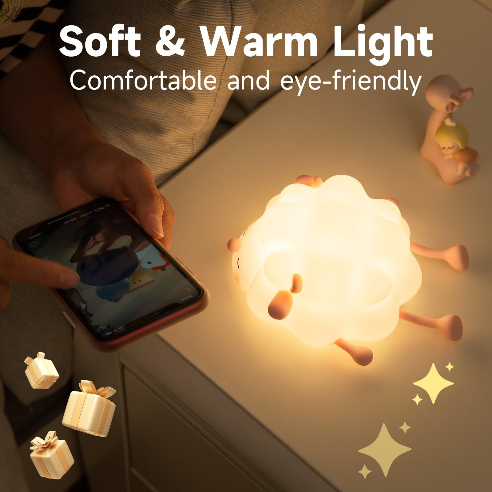 The Cutest Silicone Night Light – A Magical Glow Like No Other